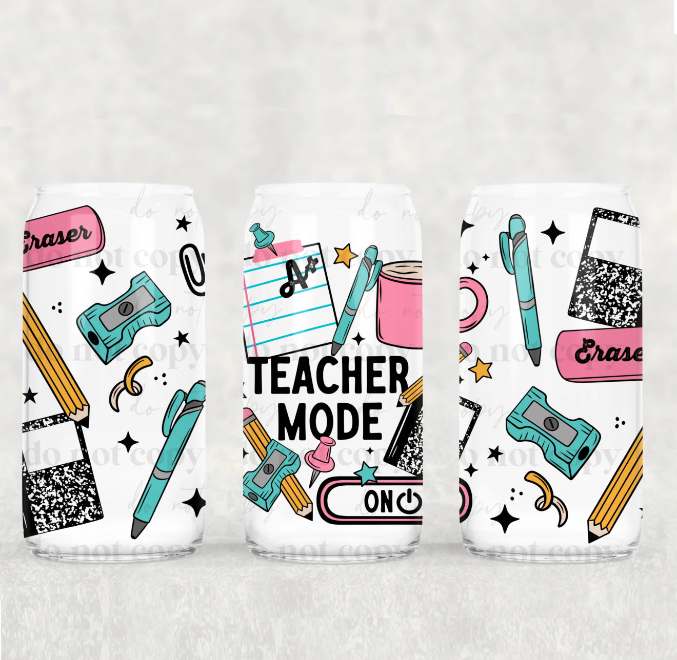 Teacher Mode On Comfort Colors® Sweatshirt Bundle — Ready-to-Gift