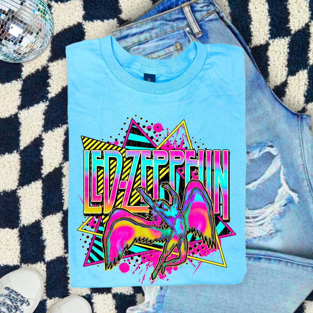 Neon Rock Bands Shirts (Special Edition - Select Styles)