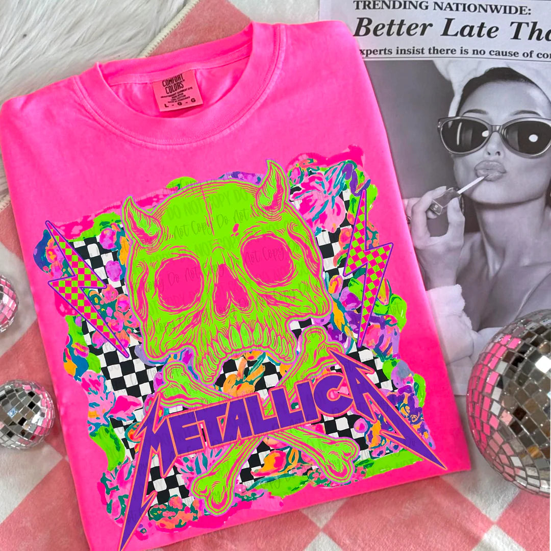 Neon Rock Bands Shirts (Special Edition - Select Styles)