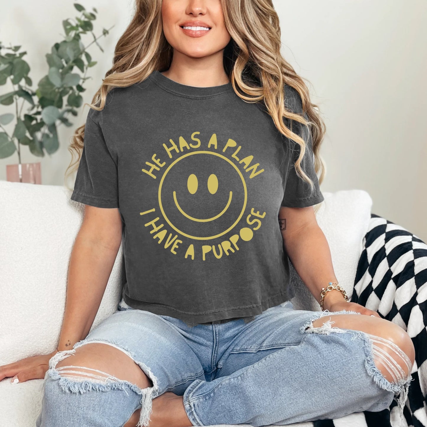 He Has a Plan I Have a Purpose Smiley