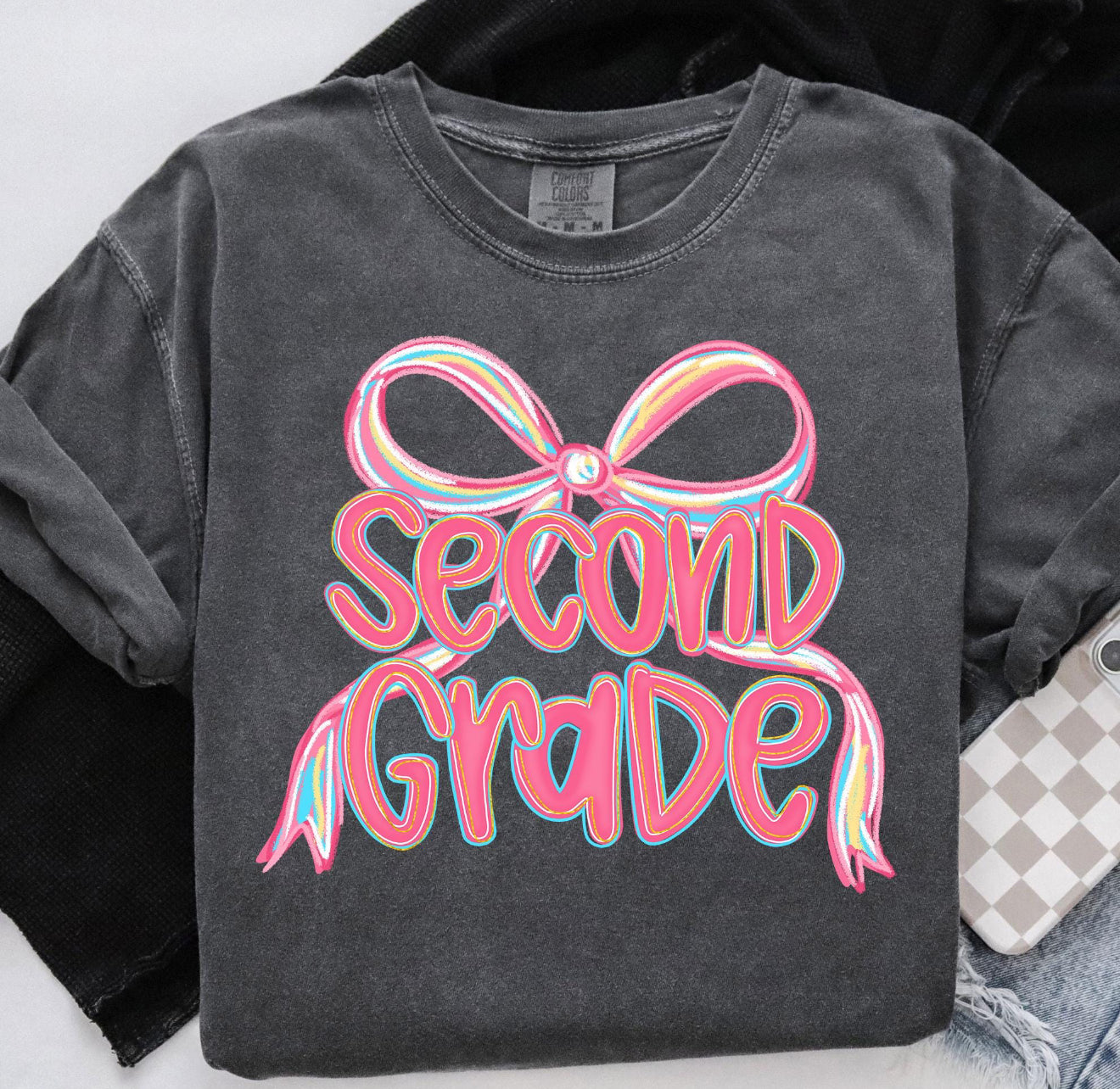 Grade Level Pretty Pink Bow (Adult)