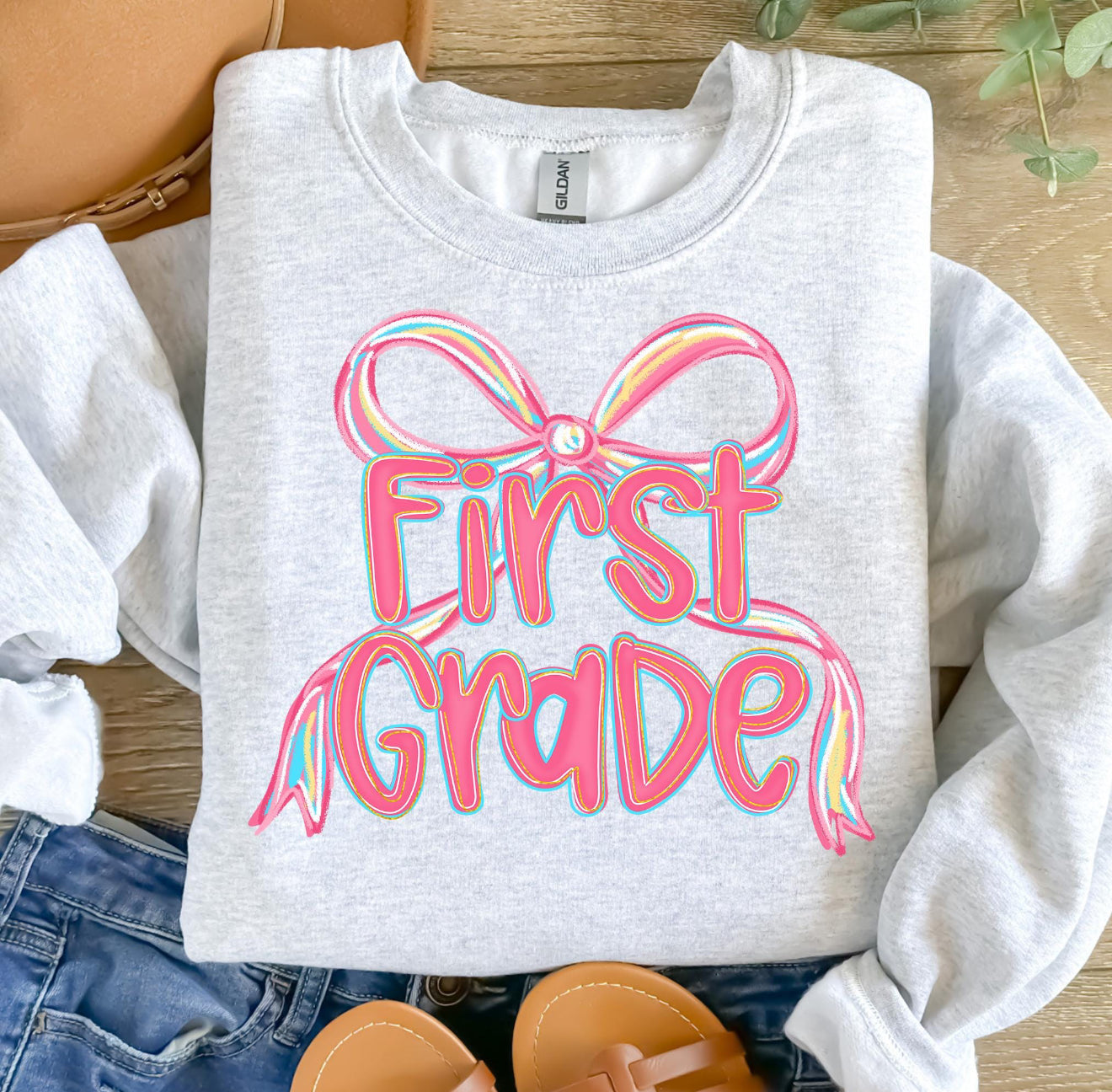 Grade Level Pretty Pink Bow (Adult)