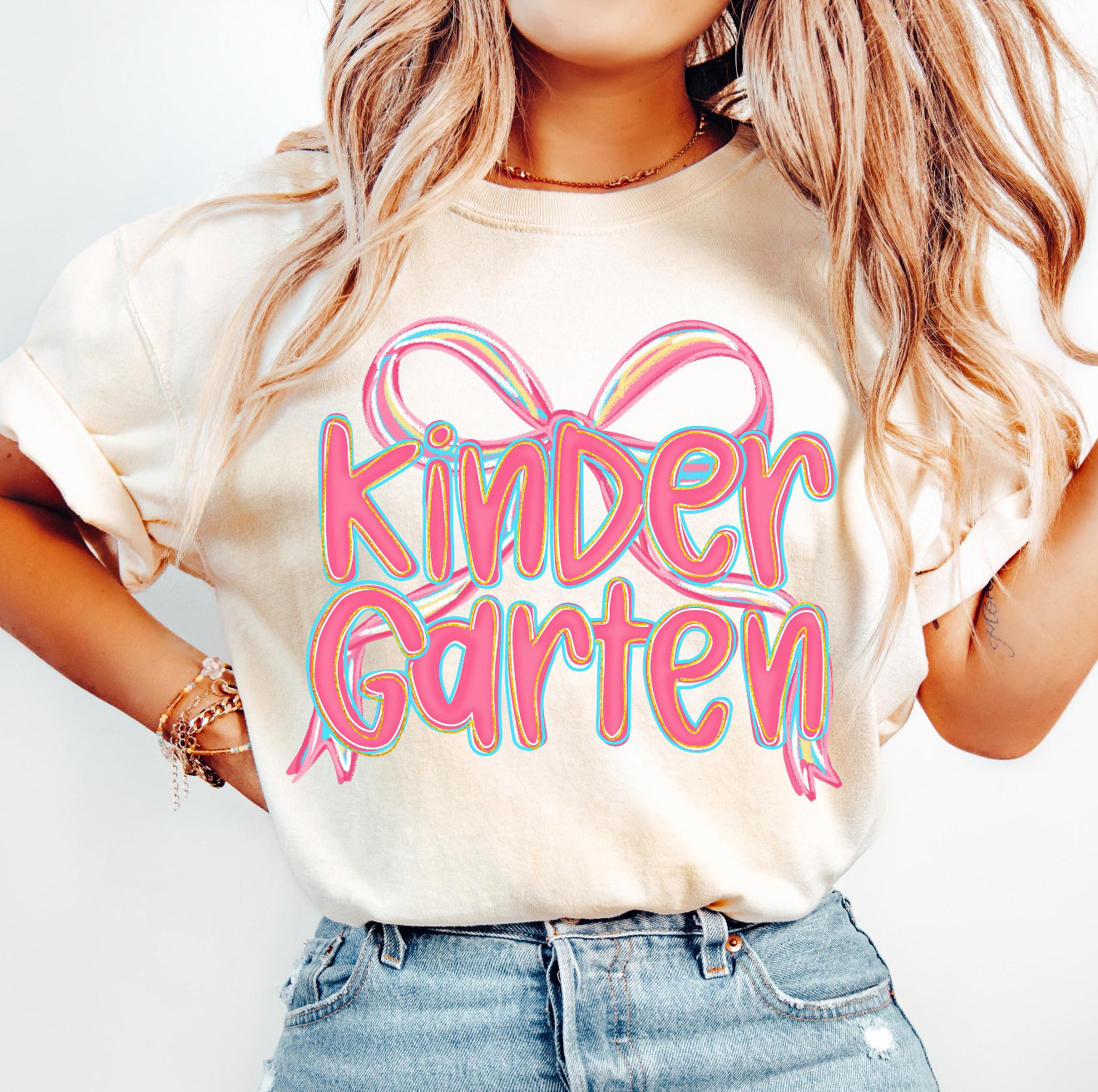 Grade Level Pretty Pink Bow (Adult)
