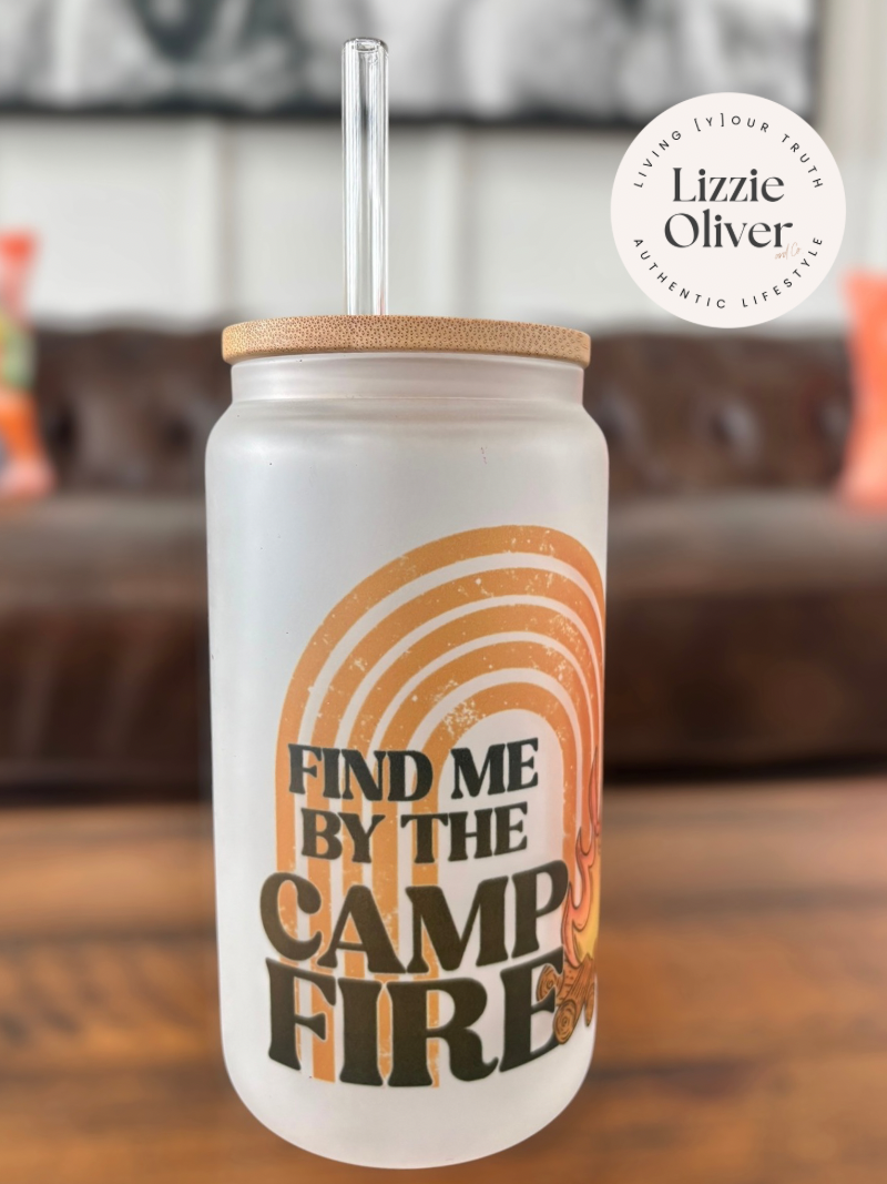 Campfire Libbey Glass Cup