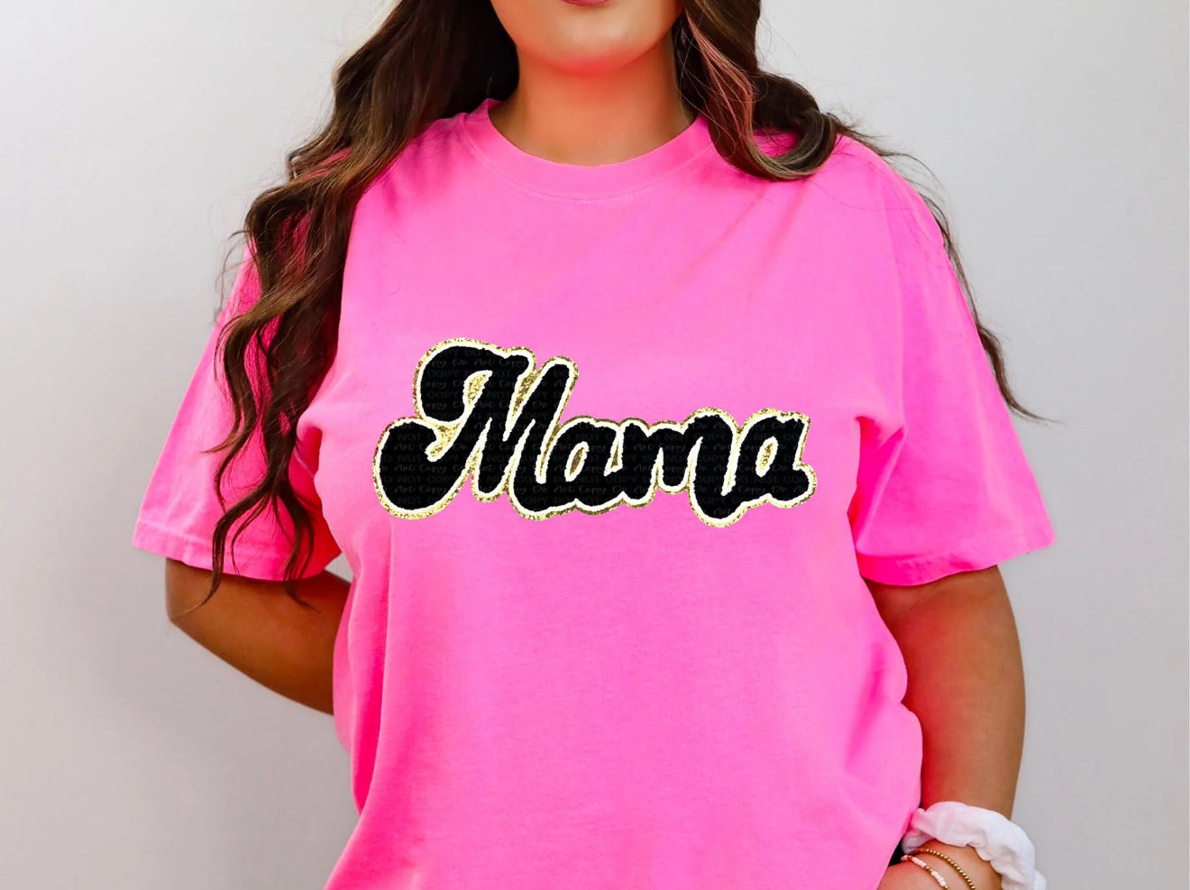 Mama Black/Gold (Chenille Patch)