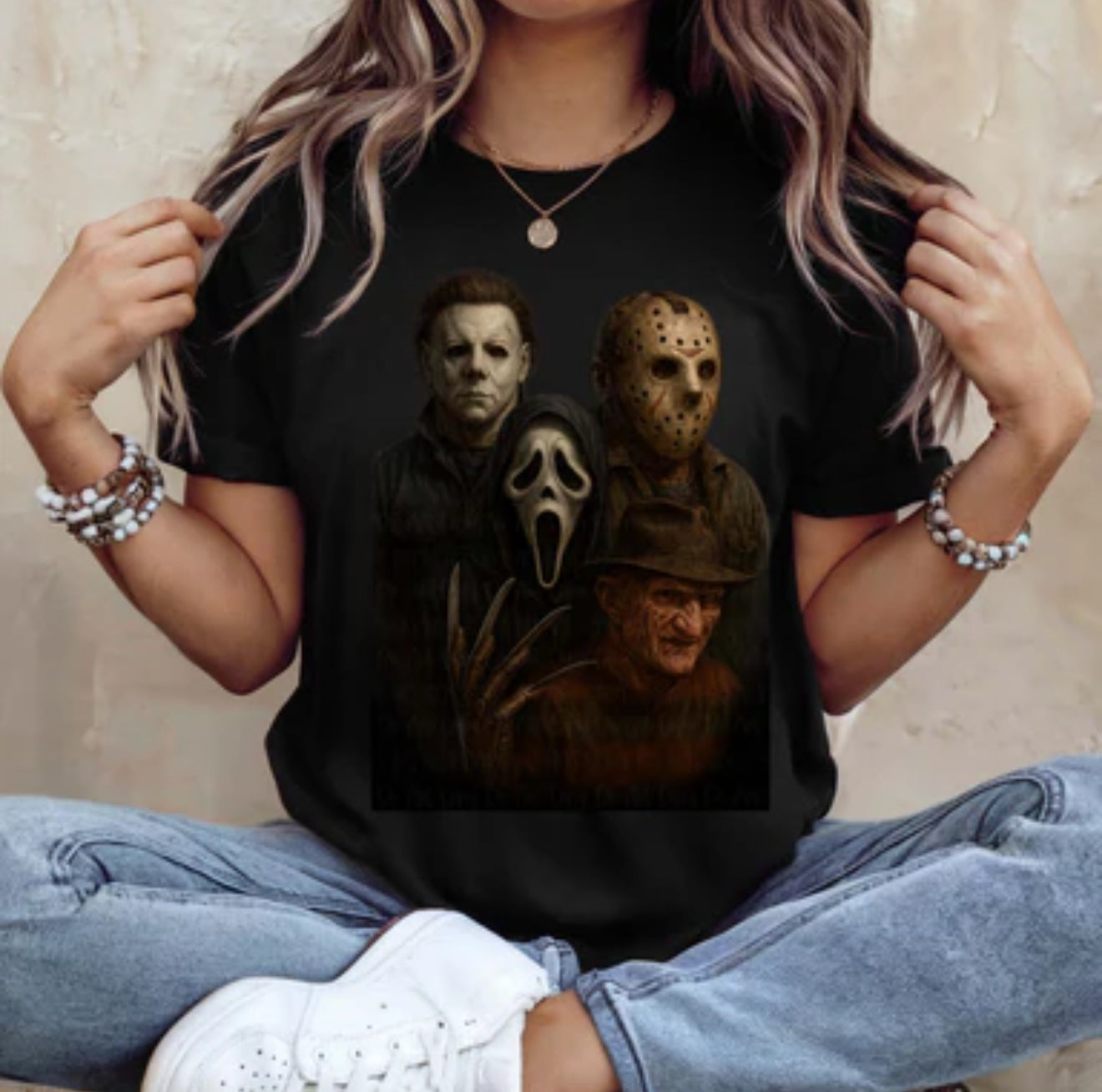 Spooky Horror Guys Vintage Design Unisex