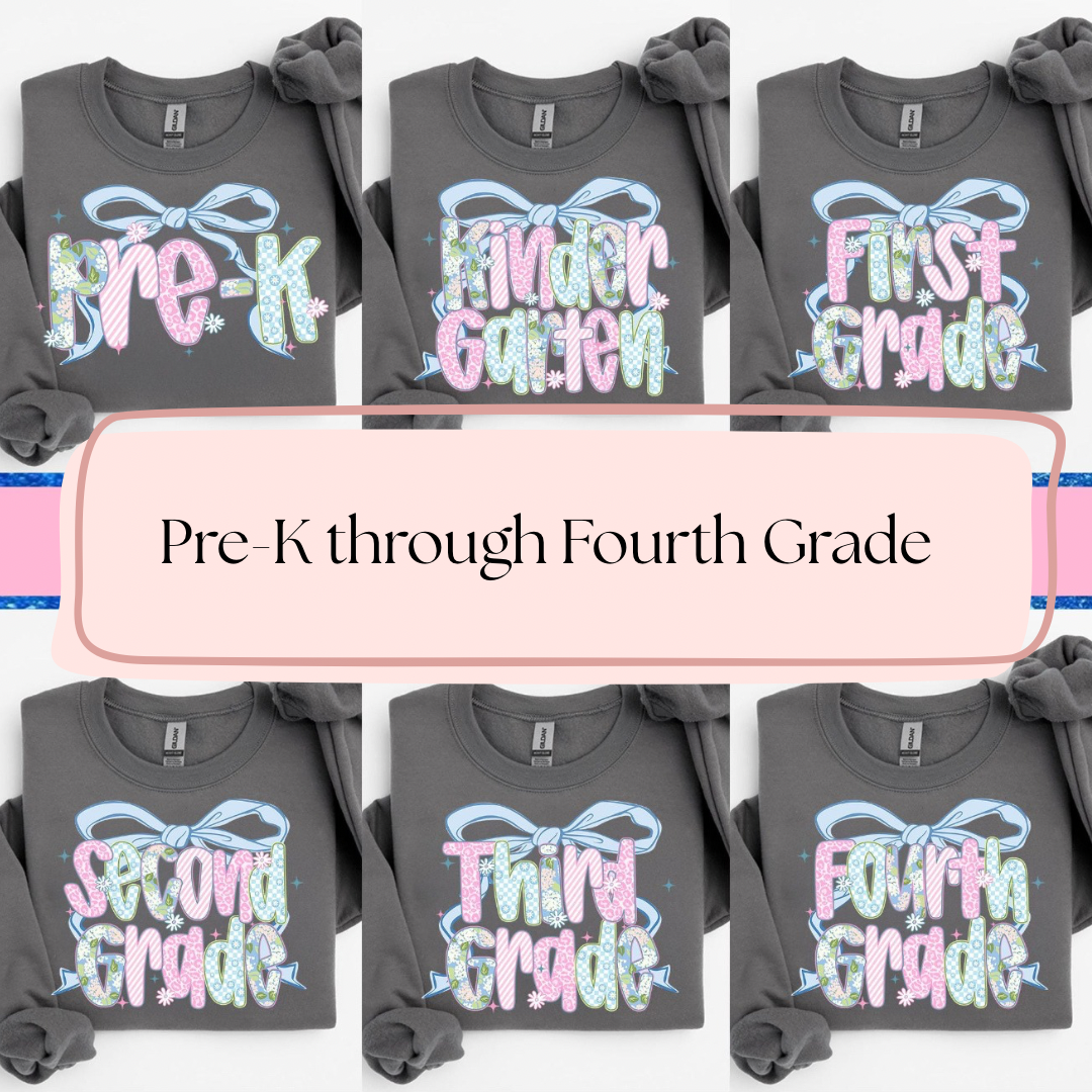 Grade Level Preppy Floral (Adult)