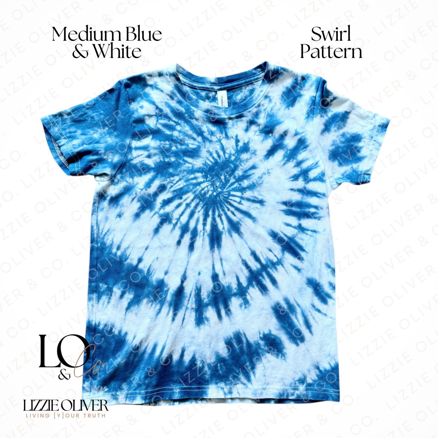 Youth Swirl Tie-Dye – Plain (Unisex)