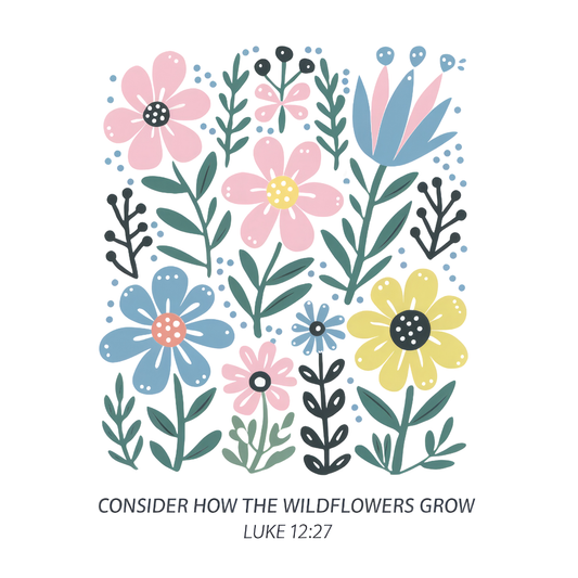 How the Wildflowers Grow Magnet
