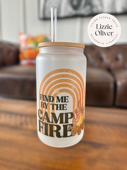 Campfire Libbey Glass Cup
