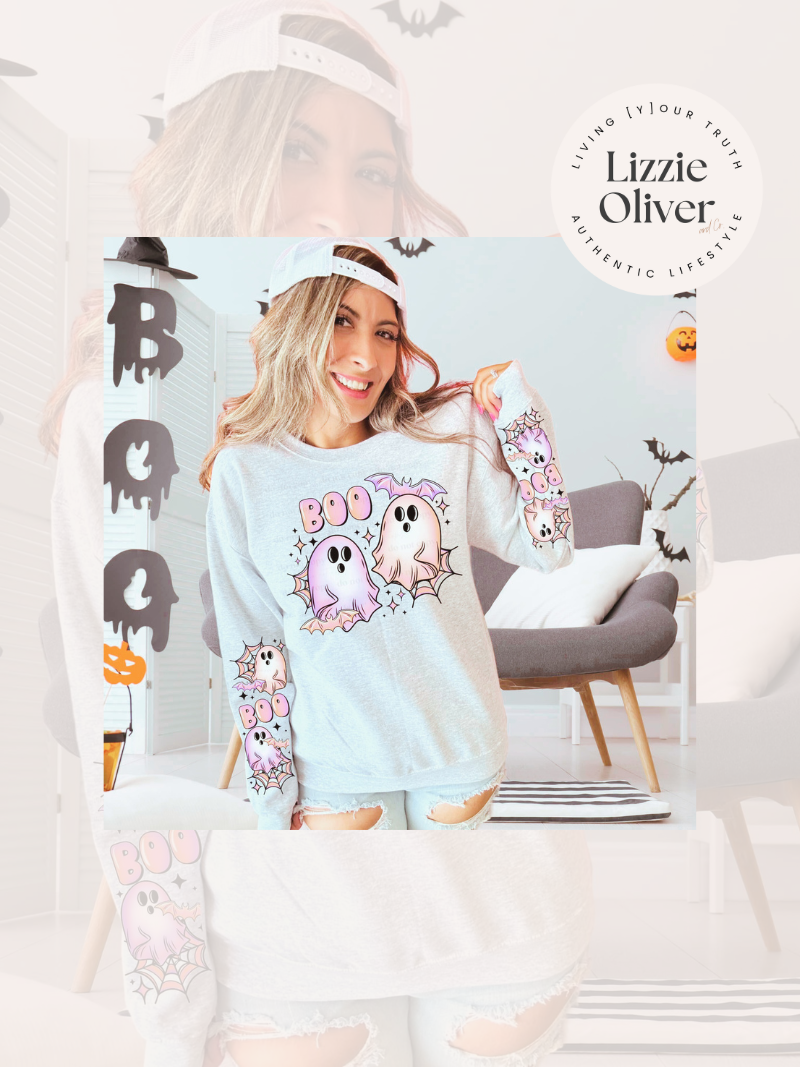 Boo + Sleeve Design Jerzees® Sweatshirt