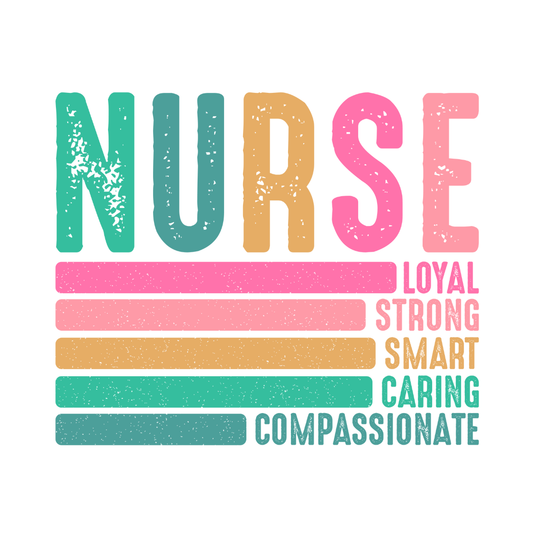 Multicolor Nurse Magnet