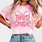 Grade Level Pretty Pink Bow (Adult)