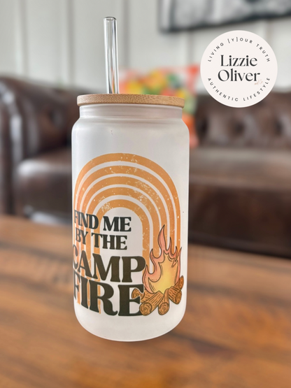 Campfire Libbey Glass Cup