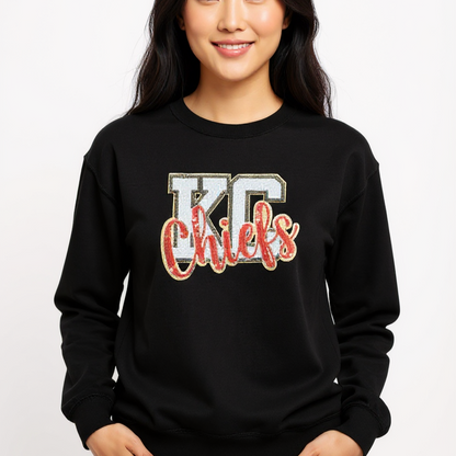 Kansas Sequins Sweatshirt