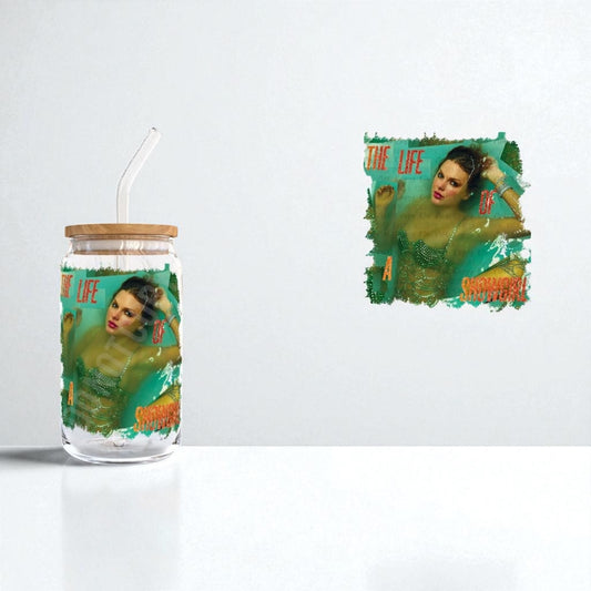 Showgirl Cover 16 oz Glass