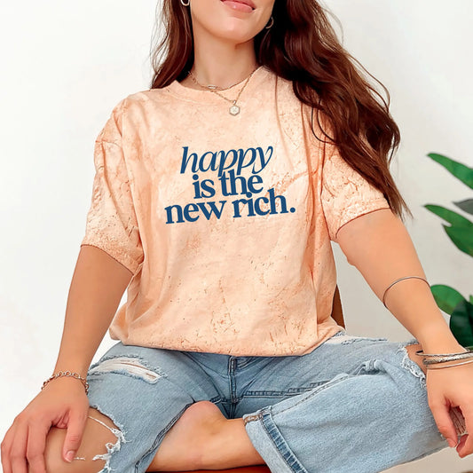 Happy is the New Rich