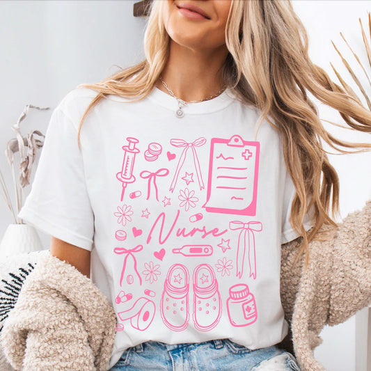 Nurse Coquette Comfort Colors® T-Shirt