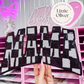 Mama Checkered Black/White (Chenille Patch)