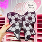 Soccer Sparkling Bow (Sequin Patch)