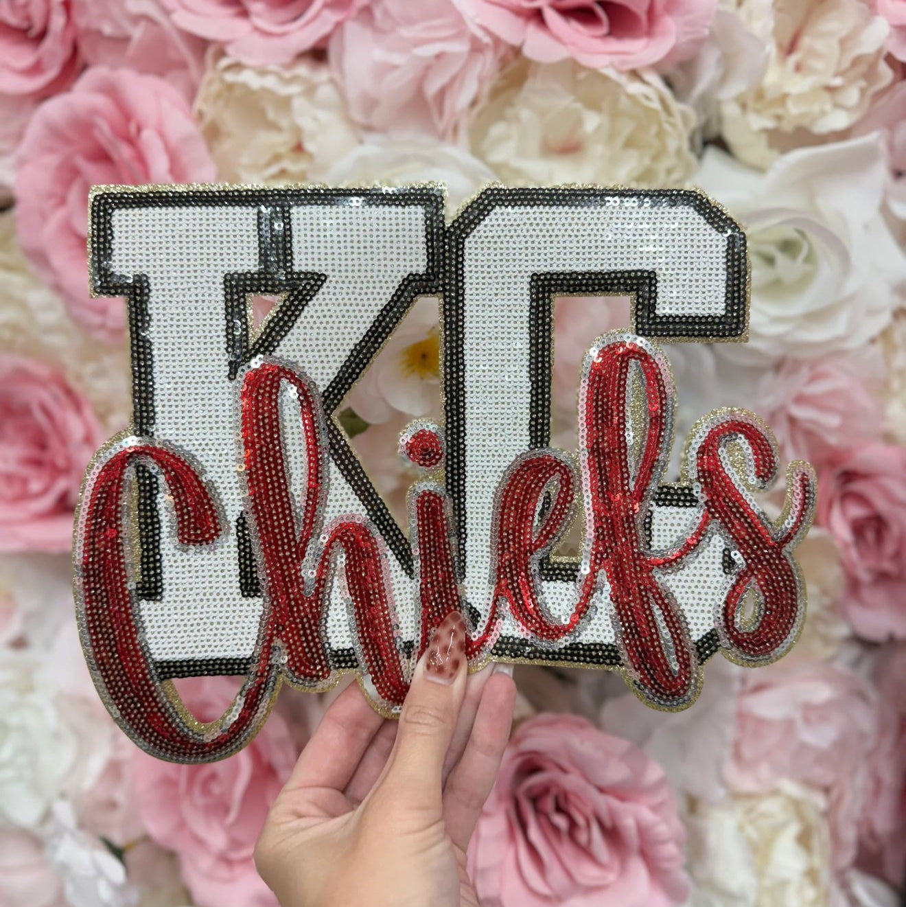 Kansas Sequins Sweatshirt