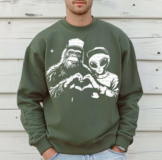 Bigfoot Heart Alien (Men)