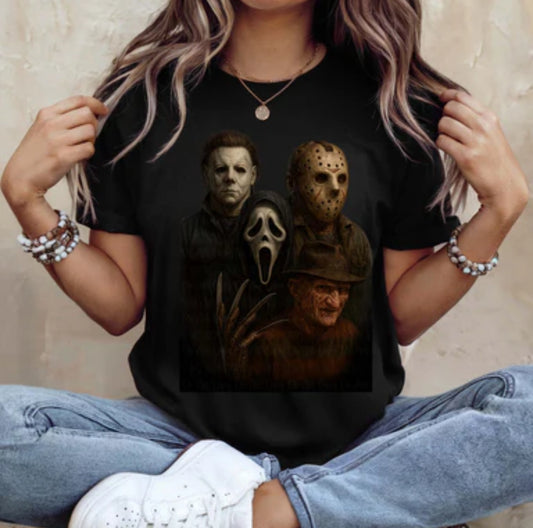 Spooky Horror Guys Vintage Design Unisex