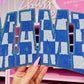 Mama Checkered Blue/White (Chenille Patch)