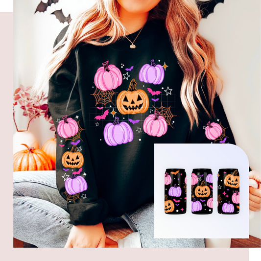 Neon Pumpkins Jerzees® Sweatshirt Bundle — Ready-to-Gift