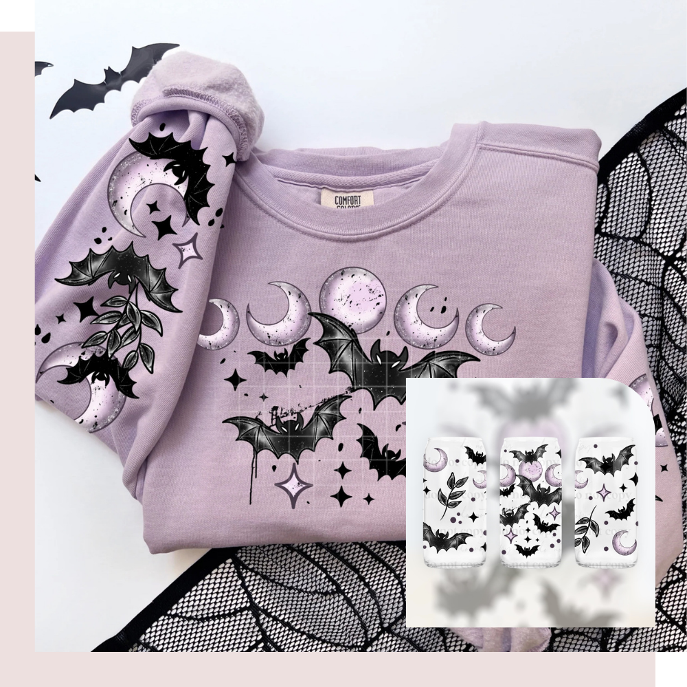 Moon Bats Comfort Colors® Sweatshirt Bundle — Ready-to-Gift