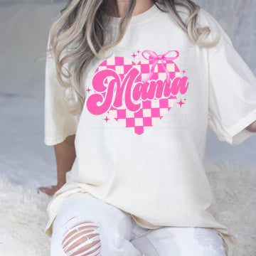 Mama Heart Pink