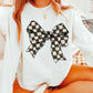 Retro Check Bow