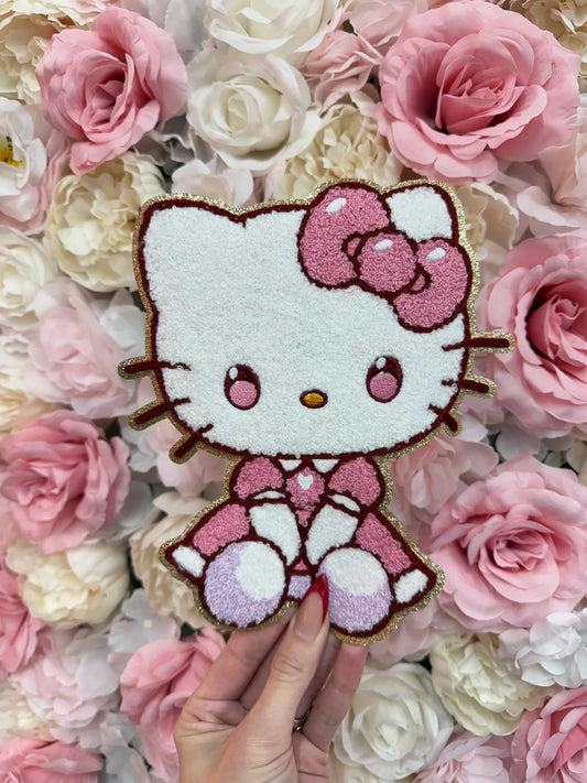 Kitty Chenille Patch