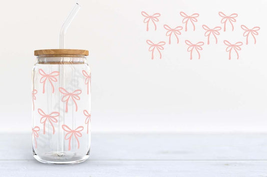 LITTLE BOWS 16 OZ GLASSWARE