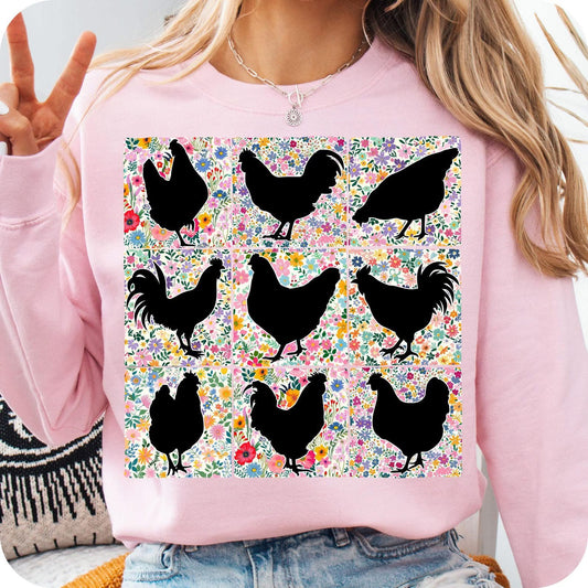 Boho Chickens 1
