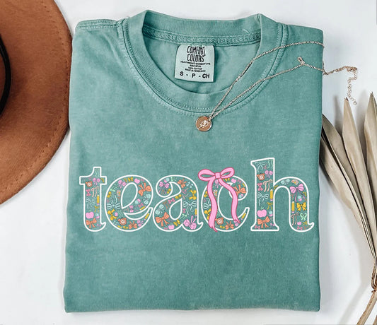 Teach Bows Comfort Colors® Multi-Style
