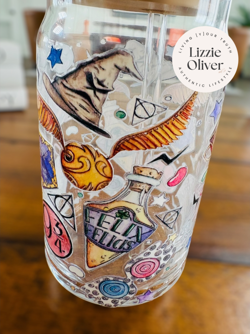 HP Things 16 oz Libbey Glass Cup
