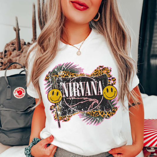 Nirv Rock Band Distressed Tee (Special Edition)