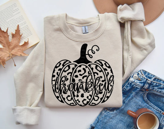 Pumpkin Thankful Comfort Colors® Sweatshirt