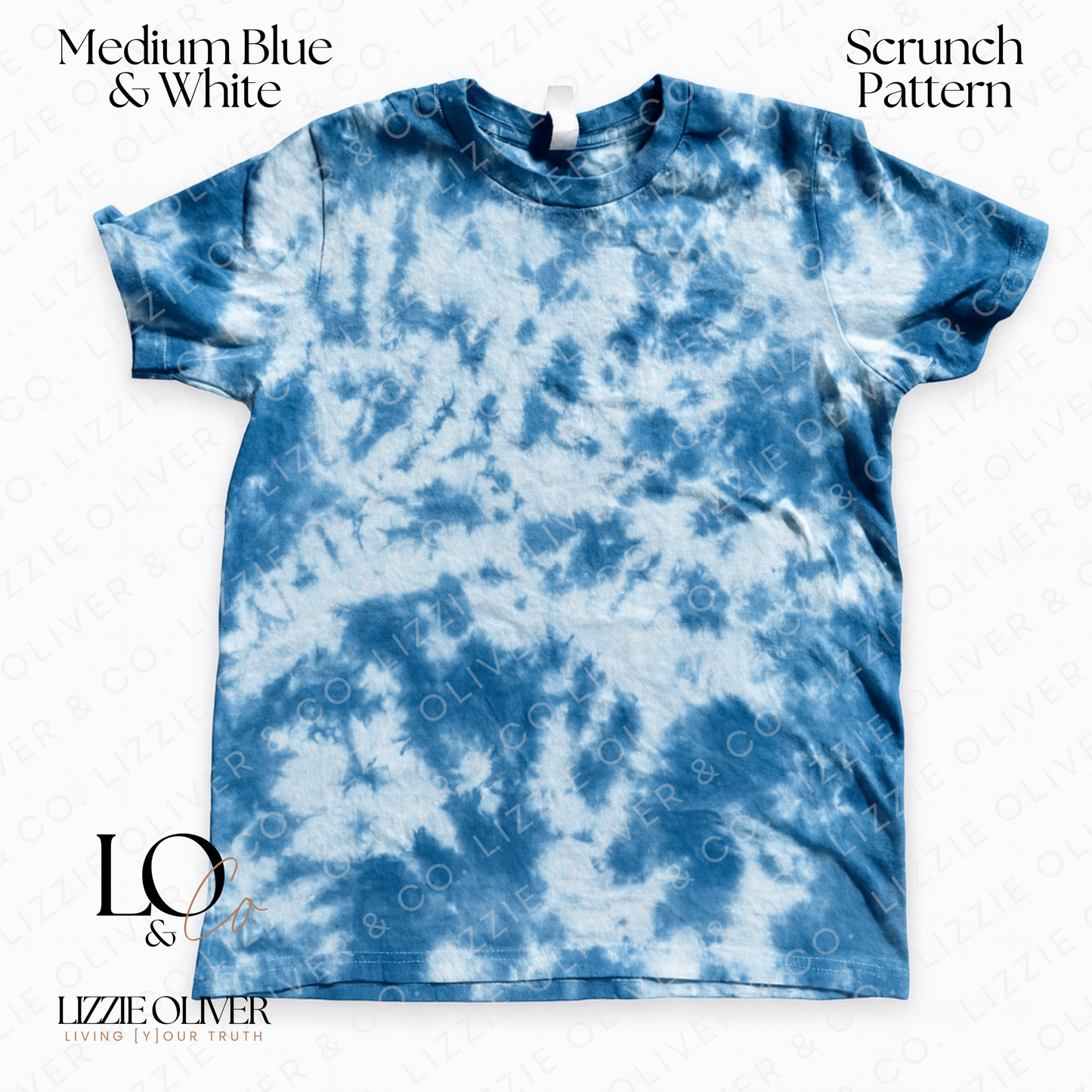 Youth Scrunch Tie-Dye – Plain (Unisex)