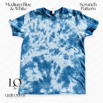 Youth Scrunch Tie-Dye – Plain (Unisex)