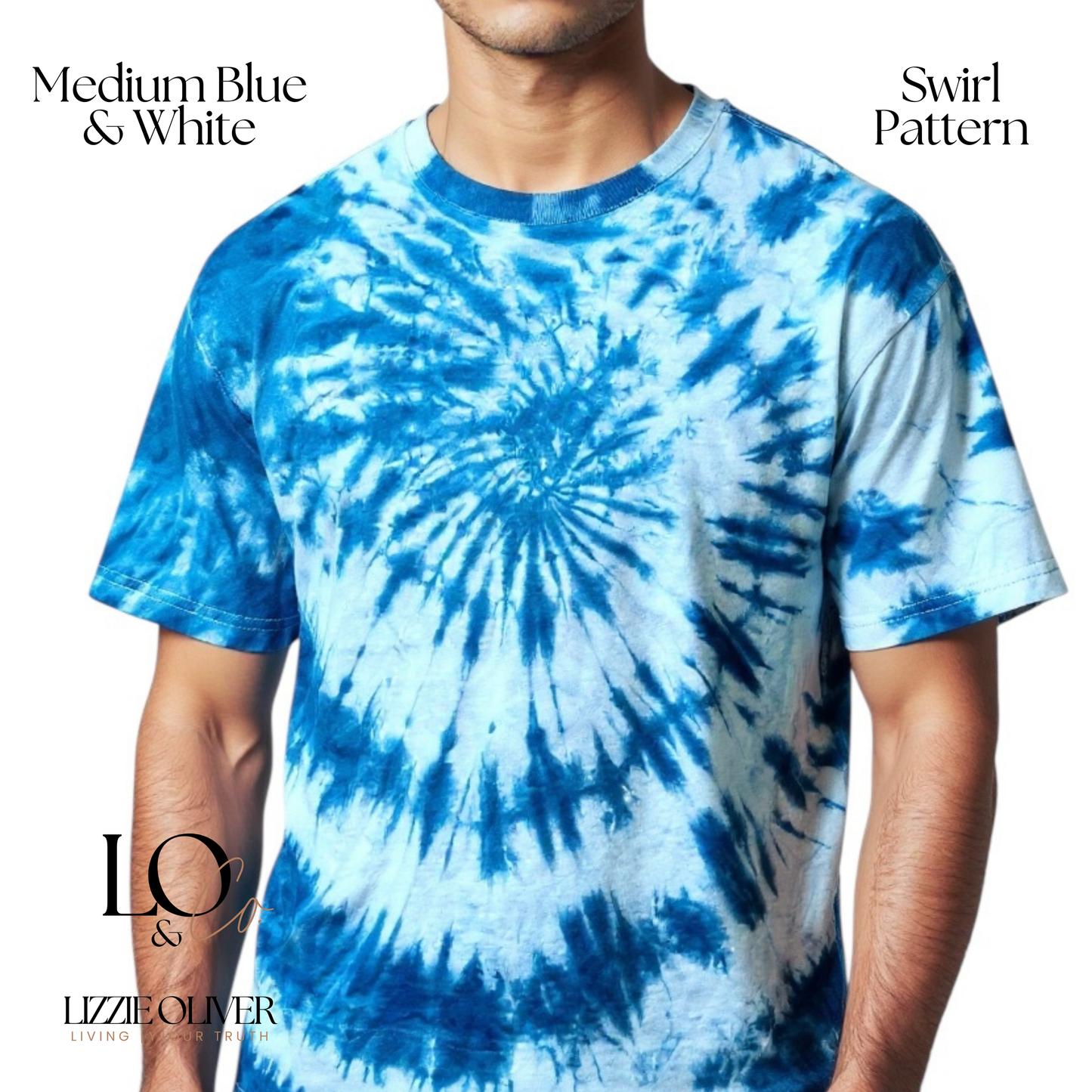 Adult Swirl Tie-Dye – Plain (Unisex)