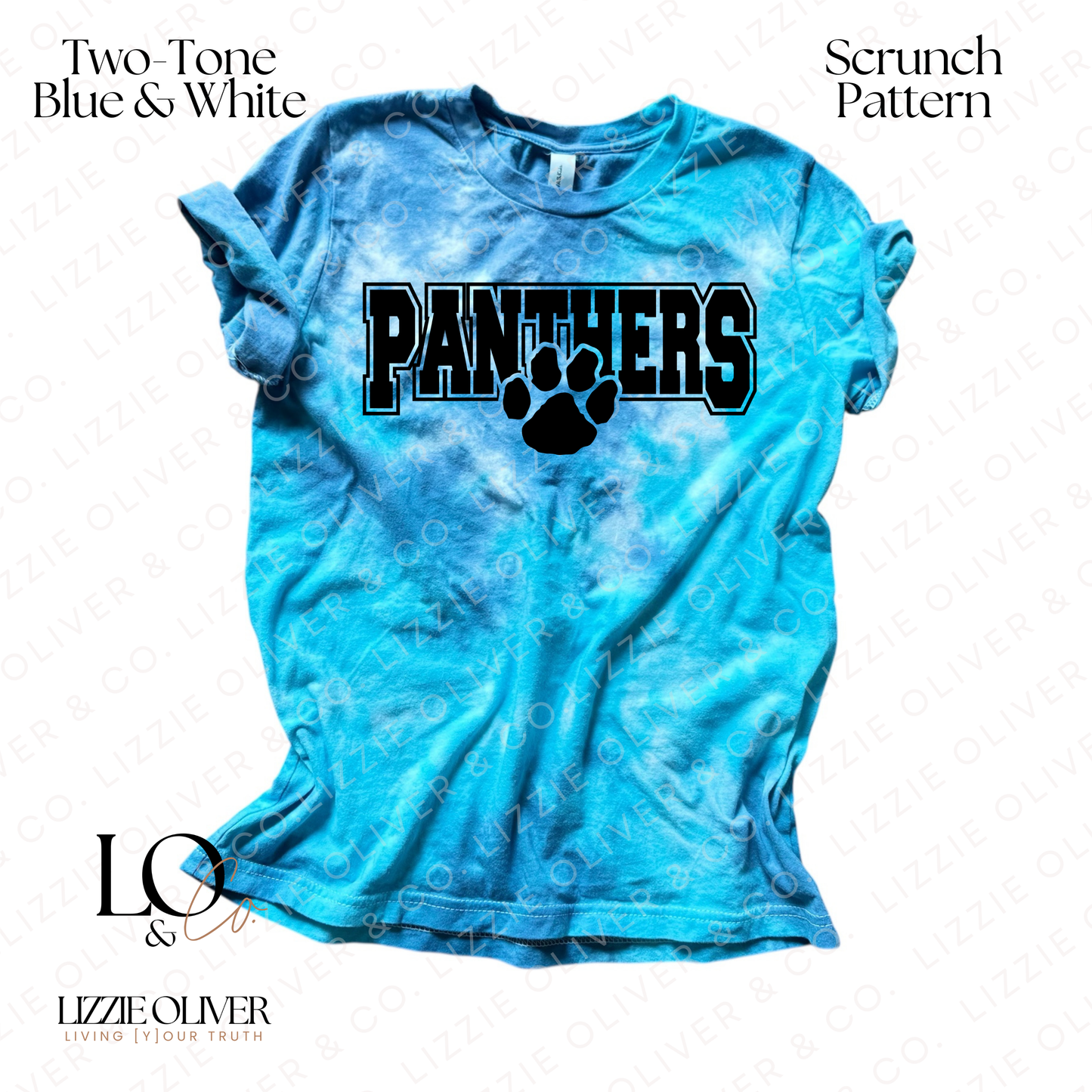 Youth Scrunch Tie-Dye – Collegiate (Unisex)
